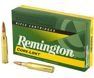 Remington Core-Lokt Rifle Ammunition .25-06 Rem 120 gr PSP 2990 fps 20/ct