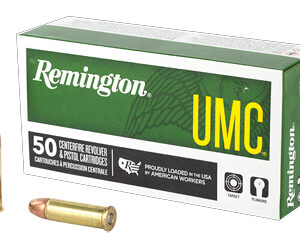Remington UMC Handgun Ammunition .38 Spl 130 gr FMJ 800 fps 50/ct