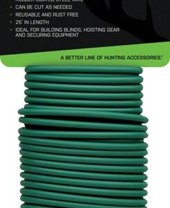HME RUBBER WIRE 25' GREEN