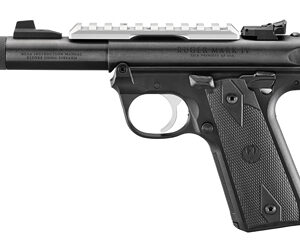 Ruger Mark IV 22/45 Handgun .22 LR 10rd Magazines(2) 4.40'' Threaded Barrel  Picatinny Rail.