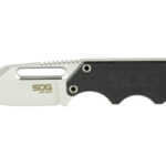 Folding pocket knife with a black textured handle and a partially extended silver blade.