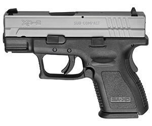 Springfield Armory XD 3" Sub-Compact Handgun 9mm Luger 10rd Magazine 3" Barrel Stainless Low Capacity
