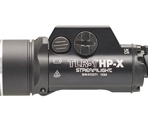 Streamlight TLR-1 HP-X Handgun Weapon Light 1000 Lumen CR123A Batteries Included Black