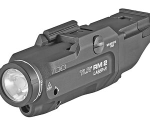 Black TLR-1 laser/light tactical weapon-light with rail-mount for firearms