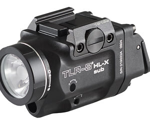 Streamlight TLR-8 HL-X Sub Handgun Weapon Light for 1913 Short Railed Subcompact 1000 Lumens Black