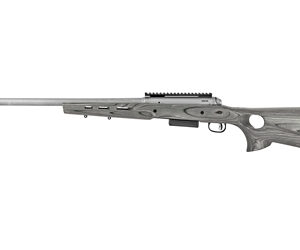 Savage Arms 220 Thumbhole Stainless Shotgun 20ga 3" Chamber 2rd Capacity 22" Barrel Pepper Wood Stock