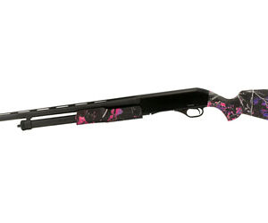 Savage Stevens 320 Field Grade Muddy Girl Compact Shotgun 20ga 3" Chamber 5rd Capacity 22" Barrel Pink Camo
