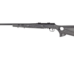 Savage Arms A17 Target Thumbhole Rifle 17 HMR 10rd Magazine 22" Barrel Grey Wood AccuTrigger