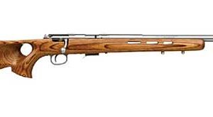 Savage Arms 93R17 BTVSS Rifle 17 HMR 5/rd Magazine 21" Barrel Brown Wood with Thumbhole