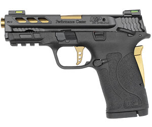 S&W Performance Center M&P 380 SHIELD EZ M2.0 Handgun .380 Auto 8rd Magazine 3.8" Gold Ported Barrel