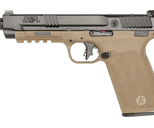 S&W M&P Handgun 5.7x28mm 22rd Magazines (2) 5" Threaded Barrel FDE Optic Ready No Manual Safety