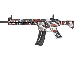 M&P 15-22 Sport Flag Finish .22 LR 25rd Magazine(1) 16.5" Threaded Barrel M-LOK Handguard Folding Sights