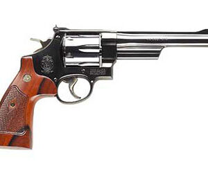 Smith & Wesson Model 25 N Frame Series Handgun .45 Colt 6rd Capacity 6.5" Barrel Blued with Wood Grip