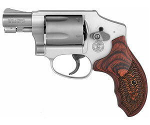 S&W Performance Center Model 642 Handgun .38 Spl 5rd Capacity 1.85" Barrel Wood Grip