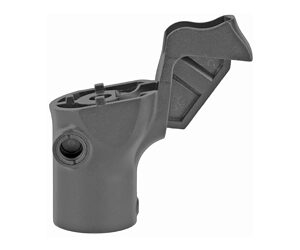 Gray plastic flip-top cap with a hinged lid, designed to protect an exposed connector or opening when closed