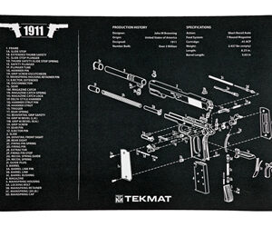 TekMat 11x17 Gun Cleaning Mat- 1911