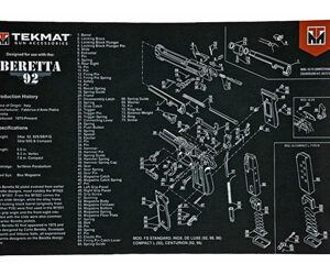 TekMat 11x17 Gun Cleaning Mat-Beretta 92