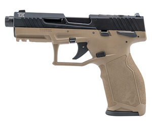 Taurus TX22 TORO Handgun .22 LR 16(1)&22(1)rd Magazines 4.6" Barrel Black Slide/FDE Frame