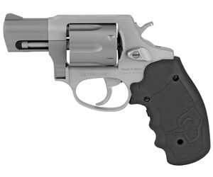 Taurus 856 Ultra Handgun .38 Spl(+P) 6rd Capacity 2" Barrel Black/Stainless Frame Viridian Red Laser Grip