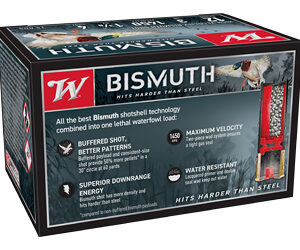 Winchester Bismuth Shotgun Ammunition 12ga 3" 1-3/8oz 1450 fps #4 15/ct