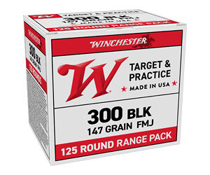 WIN USA WB 300BLK 147GR FMJ 125/1250