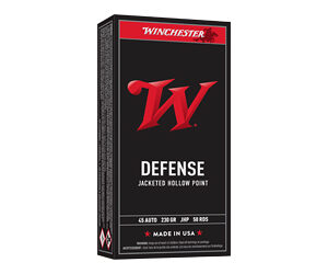 Winchester USA Handgun Ammunition .45 ACP 230 gr. JHP 855 fps 50/ct
