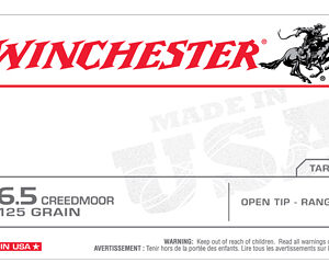 Winchester USA Rifle Ammunition 6.5 Creedmoor 125 gr. OT 2850 fps 20/ct