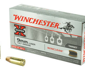 WIN SPRX WINCLEAN 9MM 147GR 50/500