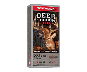 Winchester Deer Season XP Rifle Ammunition .223 Rem 64 gr. PT 3020 fps 20/ct