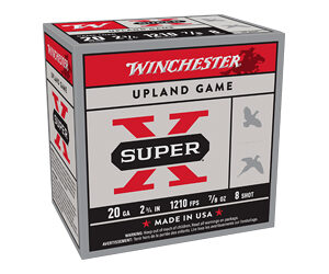 Winchester Upland Game Super-X shotgun ammunition box