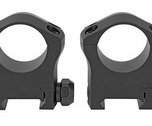 Warne 2-Piece Picatinny Style Mountain Tech Scope Rings 30mm High - Matte