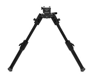 Warne Skyline Lite Bipod with Fixed Picatinny Rail Interface Black