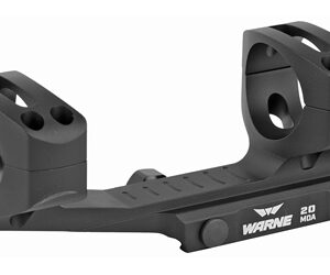 Warne Tactical LR-SKEL Long-Range MSR Precision Mount 30mm Black 20 MOA