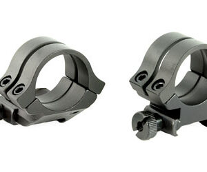 Weaver Quad Lock Detachable Scope Rings 1" High Extension Matte