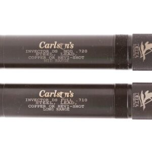 Carlson's Delta Waterfowl Extended Mid and Long Range Choke Tubes for 12 ga Browning Invector DS 2/ct