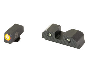 XS Sight Systems R3D 2.0 Night Sights for Glock Orange Front with Black Rear