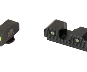 XS Sight Systems R3D 2.0 Night Sights for Glock 42/43/43x/48 Green Front with Black Rear