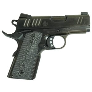 Alpha Foxtrot AF1911 70 Series Handgun .45 ACP 7rd Magazine 3.25" Barrel Black Novak Sights Polished DLC Finish