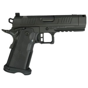 Alpha Foxtrot AF1911-Romulus Handgun 9mm Luger 17rd (1) & 20rd (1) Magazine 3.5" Compensated Threaded Barrel Black RMSC Cut