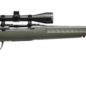 Savage Arms Axis 2 XP Compact Rifle 243 Win 4rd Magazine 20" Barrel OD Green with 3-9x40 Scope