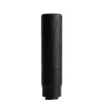 Black textured cylindrical grip standing upright on a white background.