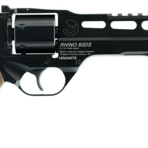 RHINO 9MM REVOLVER 60DS BLK 6 BBL 6RD