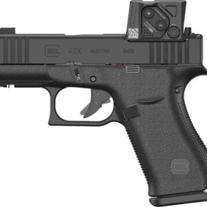 GLOCK 43X 9MM 15RD MOS8 COA FR BLK