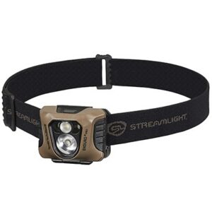 Streamlight Enduro Pro Elastic Headstrap LED Headlamp 3 AAA Coyote
