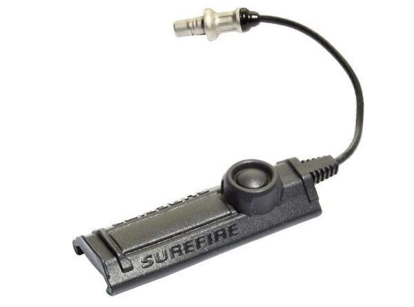 SureFire remote pressure switch module with attached cable and push button