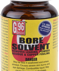 G96 Military Grade Bore Solvent 4 oz Amber Glass Jar