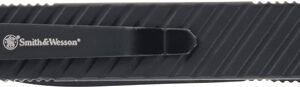 Smith & Wesson Executive Folding Knife 3-1/2" Spear Point Blade Black