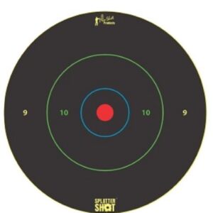 Pro-Shot 12" Bullseye Multi-Color Rings on Heavy Tag Paper 5/ct