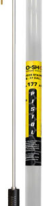 Pro-Shot 12" Pistol .17 cal Cleaning  Rod with Jag and Brush