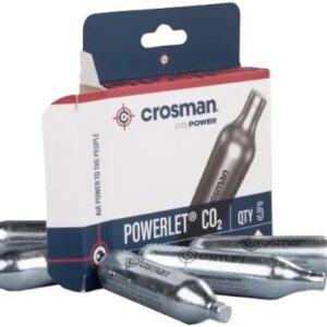 Crosman CO2 Powerlet 12-gram Airgun Cartridges 5/ct